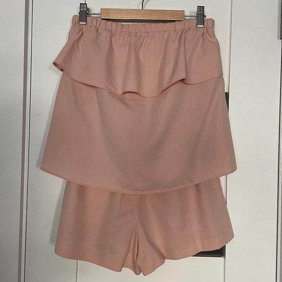 Club Monaco Tiered Ruffle Romper - Picture 4 of 6